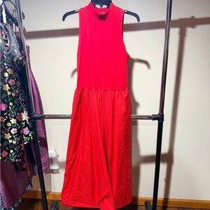 NWOT a new day Red Maxi Dress